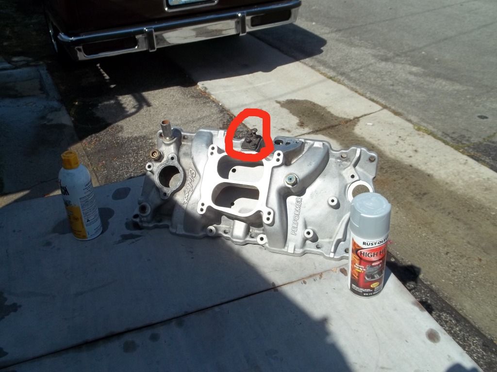 Intake manifold delete plate?????? El Camino Central Forum